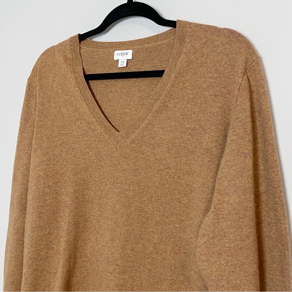 J. Crew Wool Blend V-Neck Tunic Sweater - Picture 5 of 11